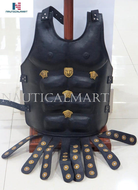 Leather Cuirass Medieval Roman Muscle