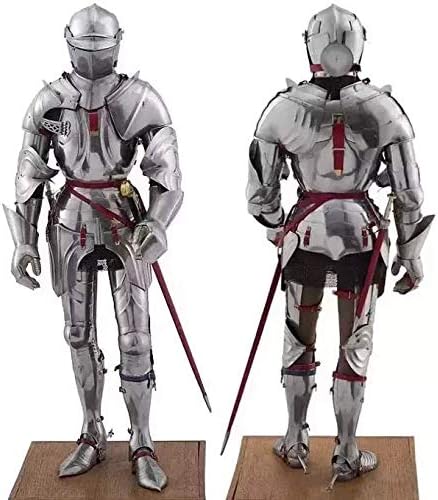Medieval Stainless Steel  Knight Suit of Armor