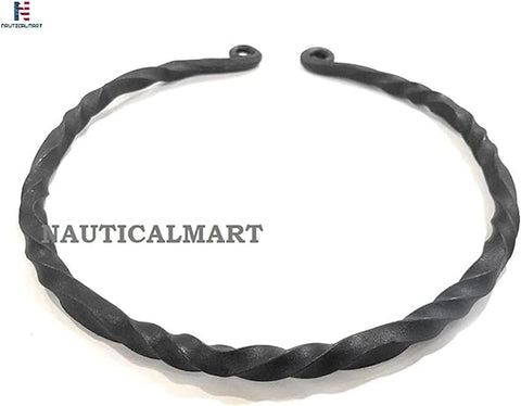 NauticalMart Handmade Iron Viking Warrior Torc Necklace