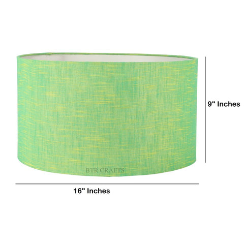 16" Inches, Drum Lamp Shade, Cotton Fabric,