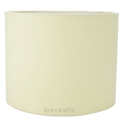 10" Inches, Drum Lamp Shade, Cotton Fabric.