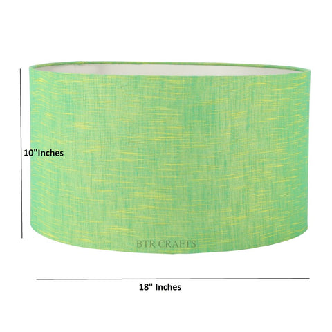 18" Inches, Drum Lamp Shade, Cotton Fabric