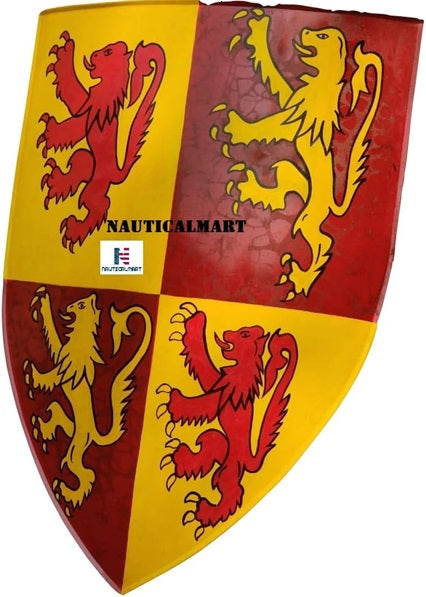 Scottish Rampant Lion Heater Shield