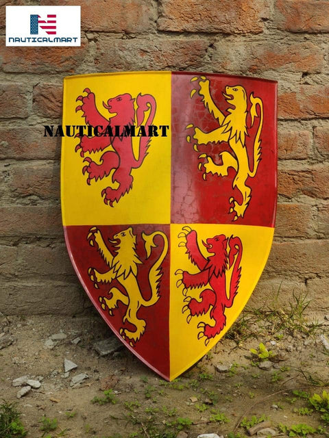 Scottish Rampant Lion Heater Shield
