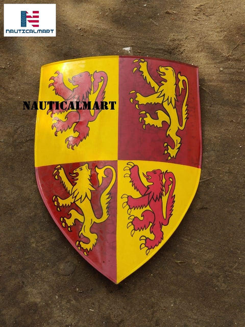 Scottish Rampant Lion Heater Shield