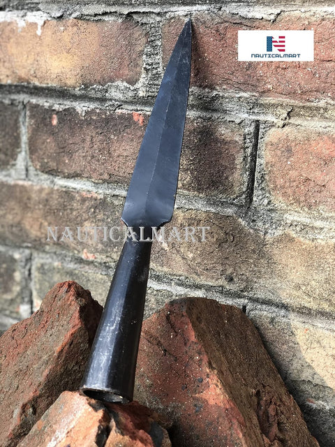 Hand Forged Viking Iron Lozenge Spear Head