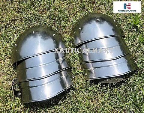 Medieval Merc Steel Pauldrons Shoulder