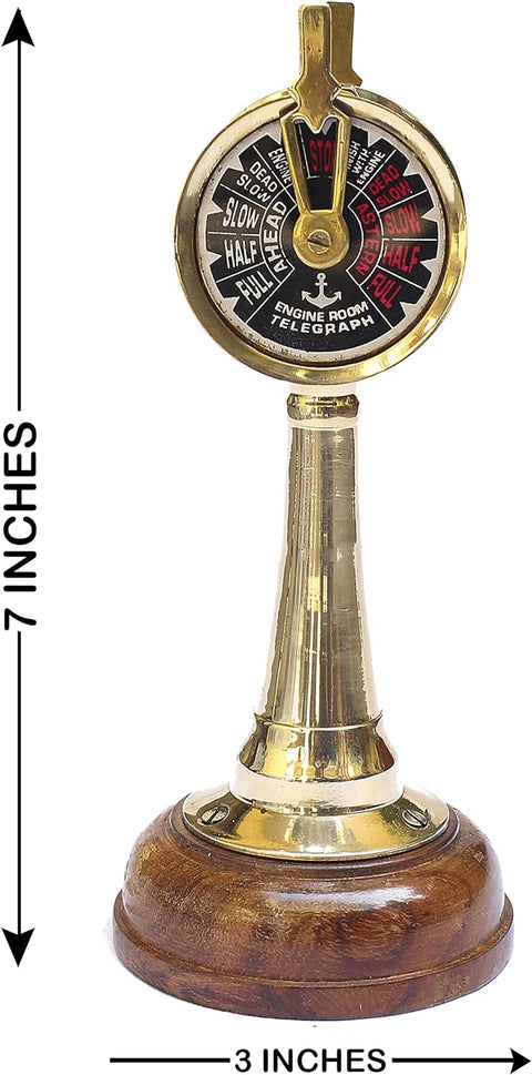 Royal Mini Nautical Brass Handmade Telegraph