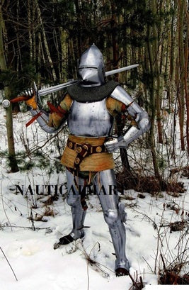 German Gothic Suit of Armor Medieval Pikeman Suit