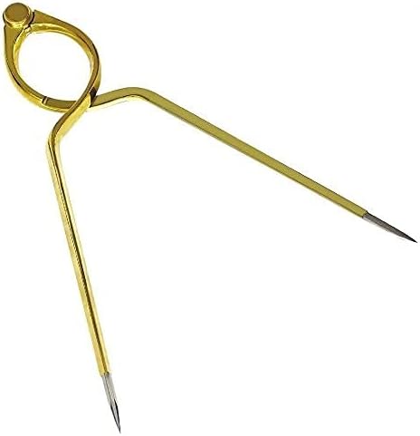 Navigation Compass Brass Divider with Steel Needle Points (Design 4)