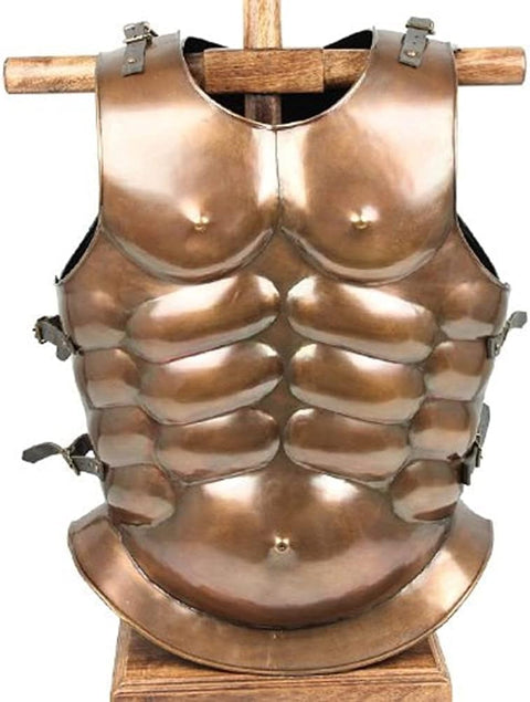 Medieval Muscle Armor Breastplate in Antique Finish