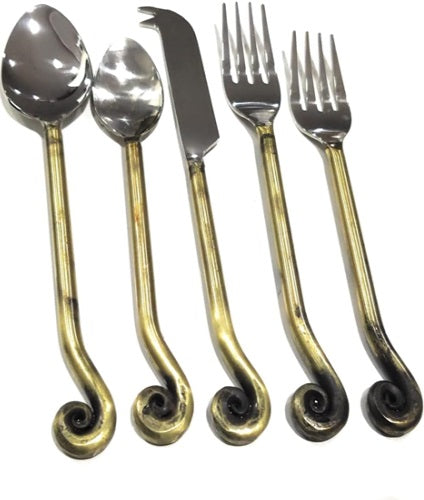Treble Clef Flatware Set Stainless Steel Utensils Knife/Fork/Spoons Cutlery