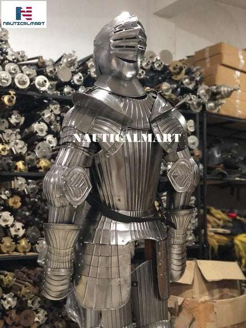 Maximilian Half Armour 1515 Reenactment Body Suit of Armor