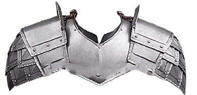 Medieval LARP Armor Gorget and Pauldrons Shoulder Guard