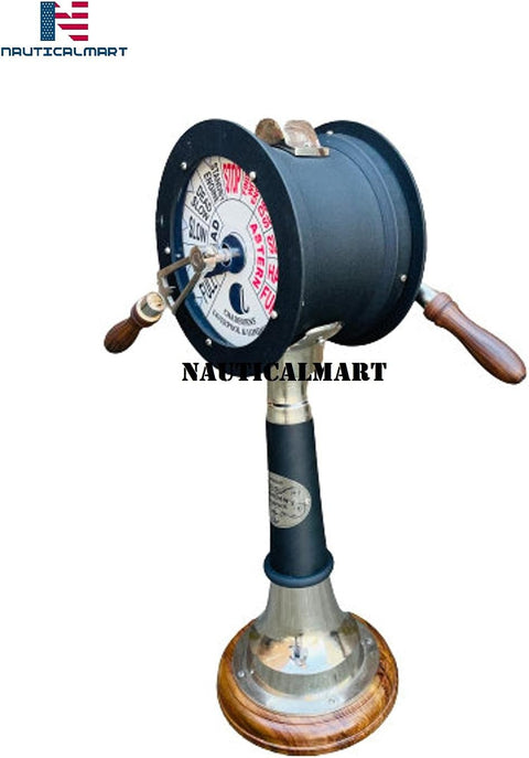 20" Marine Ship Engine Room Telegraph in Double Tone Finish