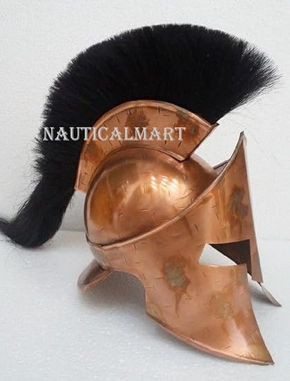 Leonidas Spartan Helmet Warrior Costume Medieval Helmet Liner Gift