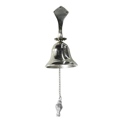 TITANIC ALUMINUM SHIP BELL, SMALL