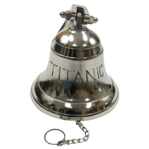 TITANIC ALUMINUM SHIP BELL, SMALL