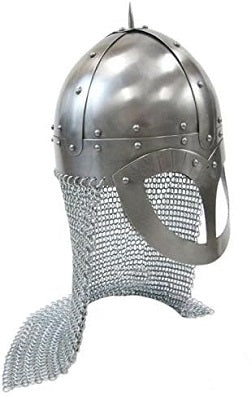 Viking Spectacle Helmet w/Chainmail