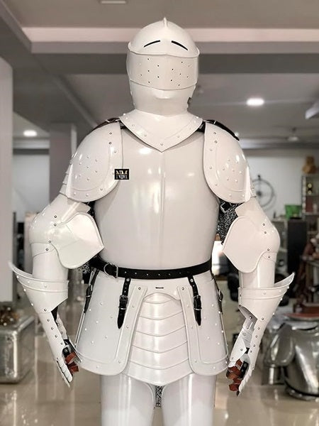 White Knight Wearable Medieval Suit of Armor