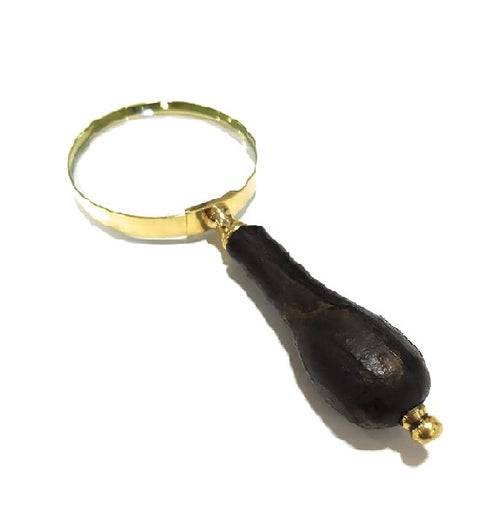 Vintage Inspired Brass Handheld Magnifying Glass